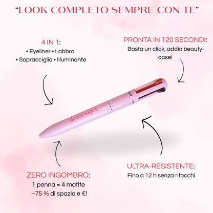 💄 Pronta in 120 secondi – Il Make‑Up 4in1™ scelto da 20 000+ donne quest’estate